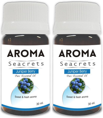 

Aroma Seacrets Juniper Berry Pure Essential Oil- Pack of 2(60 ml)