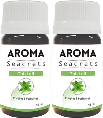 

Aroma Seacrets Tulsi Oil (15ml) - Pack of 2(30 ml)