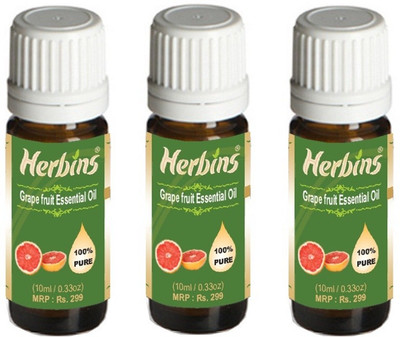 

Herbins Grapefruit Oil Combo-3(30 ml)