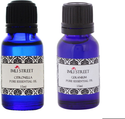 

Imli Street Geranium & Citronella Essential Oil(30 ml)