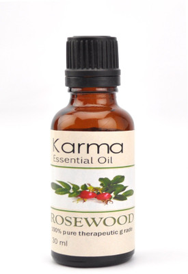 

Karmakara 100% pure Therapeutic Grade undiluted essential oils in 30 ml Bottles-rosewood oil(30 ml)