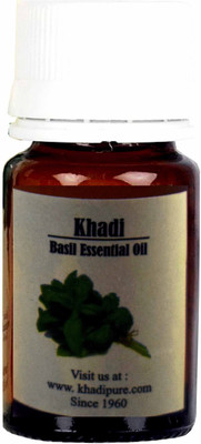 

Khadi Pure NATURAL BASIL ESSENTIAL OIL(15 ml)