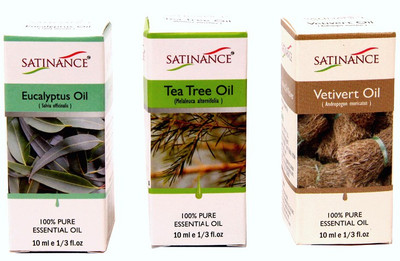 

Satinance Eucalyptus + Tea Tree + Vetivert Oils(30 ml)