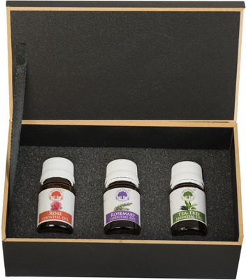 

Old Tree Rose ,Rosemarry, Tea Tree Essential oil combo(45 ml)