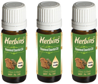 

Herbins Rosewood Essential Oil Combo-3(30 ml)