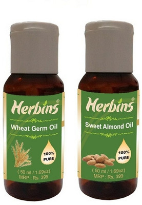 

Herbins Essential Oil (Wheatgerm & Sweet Almond)(100 ml)