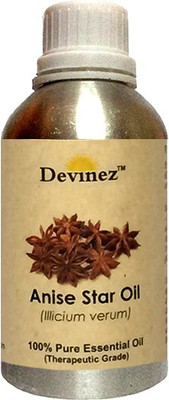 

Devinez Anise Star Essential Oil, 100% Pure, Natural & Undiluted, 1000-2058(1000 ml)