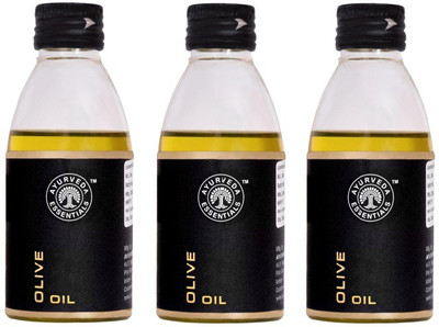 

Ayurveda Essentials 100% Pure Natural Cold Pressed Virgin Olive Oil 100 ml(300 ml)