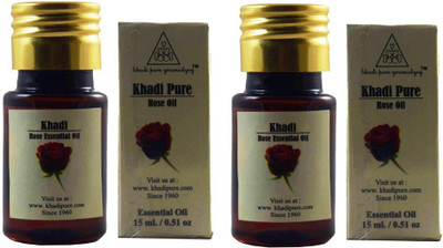 

Khadi Pure NATURAL ROSE ESSENTIAL OIL & SKIN OIL(30 ml)