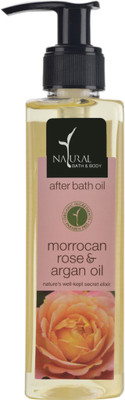 

Natural Bath & Body Morrocan Rose & Argan Oil After Bath Oil(200 ml)