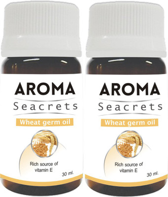 

Aroma Seacrets Wheat germ Oil (30ml) - Pack of 2(60 ml)