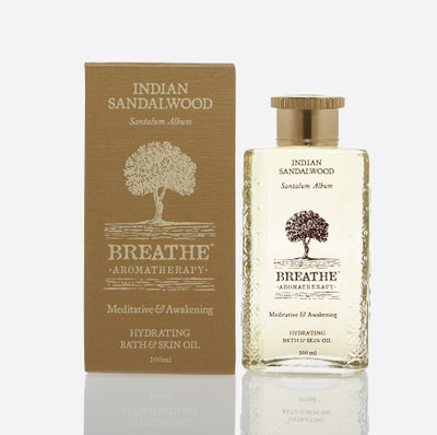 

Breathe Aromatherapy Indian Sandalwood Bath And Skin Oil(100 ml)