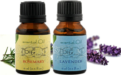 

Olfa Rosemary Essential Oil & Lavender Essential Oil Combo (Pack Of 2) 15ml+15ml(30 ml)