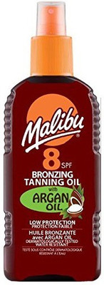 

Malibu Low Protection Bronzing Tanning Oil SPF-8,(200 ml)