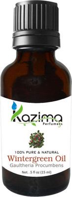 12% OFF on Kazima Pure Wintergreen Oil - Medicinal Uses(15 ml)