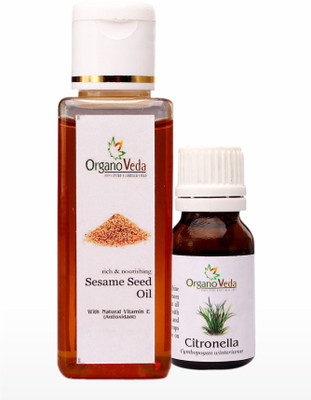

Organo Veda Sesame and Citronella(75 ml)