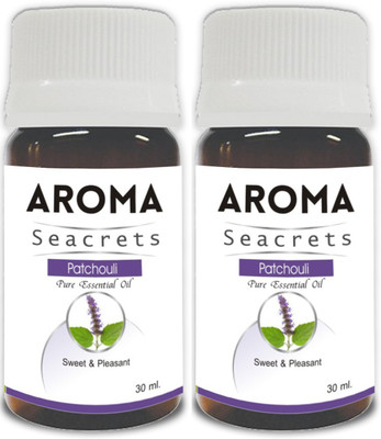 

Aroma Seacrets Patchouli Pure Essential Oil (30ml) - Pack of 2(60 ml)