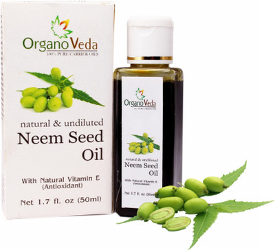 

Organo Veda Pure Carrier Neem seed Oil(50 ml)