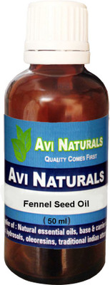 

Avi Naturals Fennel Seed Oil, 100% Pure, Natural & Undiluted(50 ml)