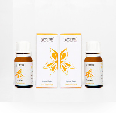 

Aroma Treasures Fennel Seed Essential Oil 10ml (Pack Of 2)(20 ml)