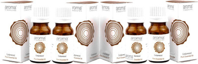 

Aroma Treasures Cedar Wood Essential Oil 10ml (Pack Of 4)(40 ml)