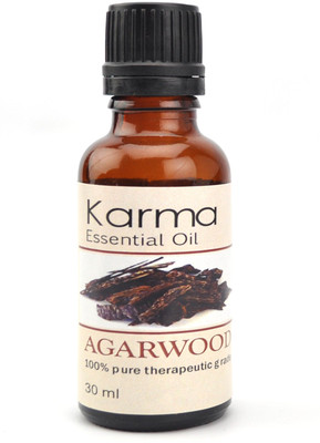 

Karmakara 100% pure Therapeutic Grade undiluted essential oils in 30 ml Bottles-agarwood oil(30 ml)