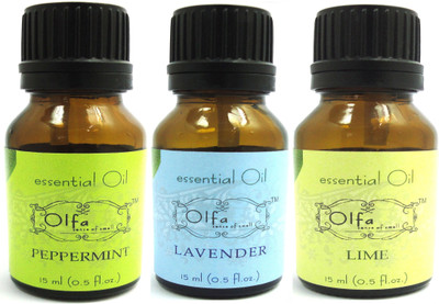 

Olfa Peppermint+Lavender+Lime Combination Pack Starter kit (15ml each)(45 ml)