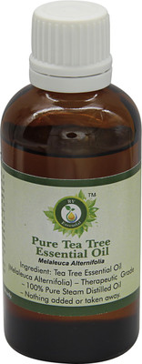 

R V Essential Pure Tea Tree Essential Oil 50ml- Melaleuca Alternifolia(50 ml)