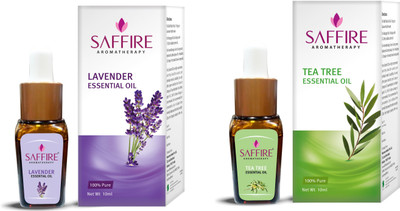 

Saffire Tea Tree And Lavender Essential Oil ( Pack Of 2)(20 ml)
