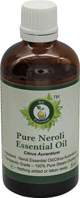 

R V Essential Pure Neroli Essential Oil 100ml- Citrus Aurantium(100 ml)