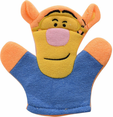 

Baby Bucket WINNIE THE TIGGER BATH GLOVES WASH MITTENS