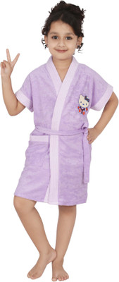 

Superior Lavender  Bath Robe(Kids Bath Robe, For: Baby Boys & Baby Girls, Lavender