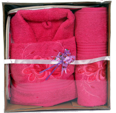 

Zasmina Pink  Size Bath Robe(bath robe, For: Baby Boys & Baby Girls, Pink