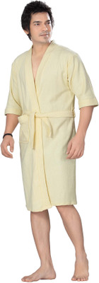 13% OFF on Sand Dune Off White Large Bath Robe(1, For: Men, Off White) 13% OFF on Sand Dune Off White Large Bath Robe(1, For: Men, Off White)
