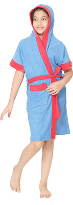 

Sand Dune Blue  Size Bath Robe(1 Kids Bathrobe, For: Baby Boys & Baby Girls, Blue