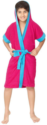 

Sand Dune Pink  Size Bath Robe(1 Kids Bathrobe, For: Baby Boys & Baby Girls, Pink