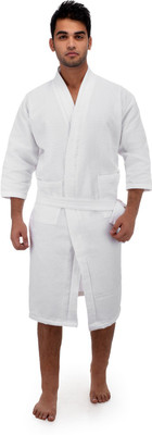 

Mark Home White  Bath Robe(Bath Robe, For: Men, White