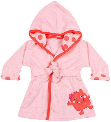 

Ole Baby Pink Medium Bath Robe(Bath Robe, For: Baby Boys & Baby Girls, Pink