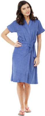 53% OFF on Superior Dark Blue Free Size Bath Robe(Bath Robe, For: Women, Dark Blue) 53% OFF on Superior Dark Blue Free Size Bath Robe(Bath Robe, For: Women, Dark Blue)