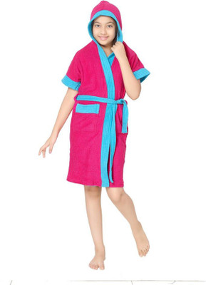 

Sand Dune Pink  Size Bath Robe(1 Kids Bathrobe, For: Baby Boys & Baby Girls, Pink