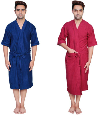 

Simrit Blue-Pink-MBR-3-MB101-4-MB101-3 Free Size Bath Robe(2 Bath Robes, For: Men, Blue-Pink-MBR-3-MB101-4-MB101-3)