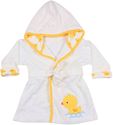 

Ole Baby White Medium Bath Robe(Bath Robe, For: Baby Boys & Baby Girls, White