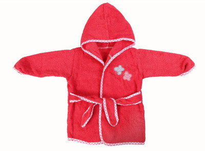 

Babyoodles Red  Bath Robe(1 Bath Robe, For: Baby Boys & Baby Girls, Red