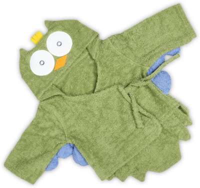 

Babyoodles Green Small Bath Robe(1 Bath Robe, For: Baby Boys & Baby Girls, Green