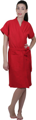 

Vixenwrap Red  Size Bath Robe(1 Bath Robe, For: Women, Red