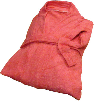 

YNA Pink Free Size Bath Robe(Bath Robe, For: Men, Pink)