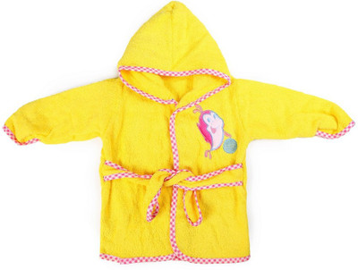 

Babyoodles Yellow  Bath Robe(1 Bath Robe, For: Baby Boys & Baby Girls, Yellow
