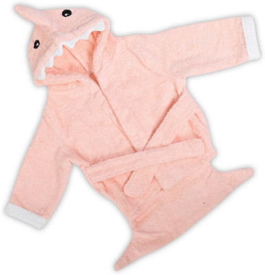 

Babyoodles Peach Small Bath Robe(1 Bath Robe, For: Baby Boys & Baby Girls, Peach
