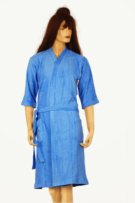 

Bagira Blue Large Bath Robe(Bath Robe, For: Women, Blue