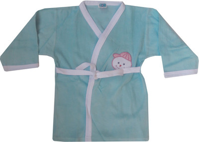 

Icable Blue Small Bath Robe(1 BATHROBE, For: Baby Boys & Baby Girls, Blue